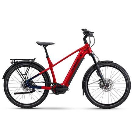 Elektrokolo Haibike TREKKING 9 ABS, High - dynamite red/blue
