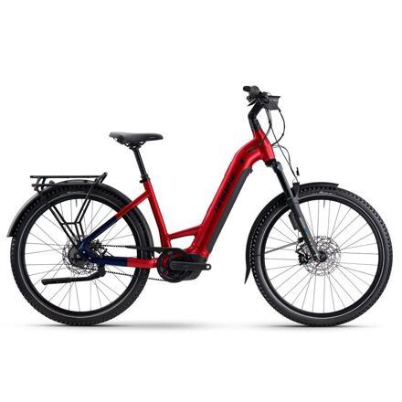 Elektrokolo Haibike TREKKING 9 ABS, Low - dynamite red/blue