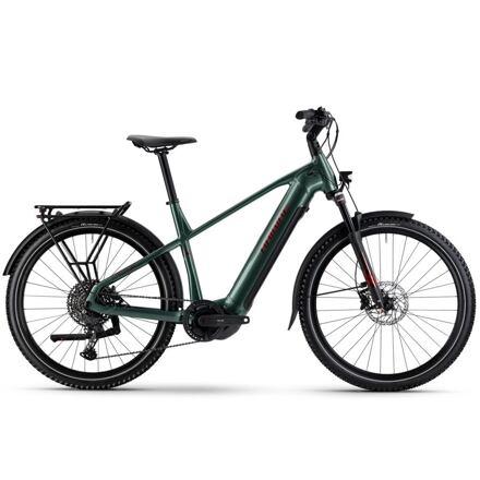 Elektrokolo Haibike TREKKING 5 - High - olive/red - gloss