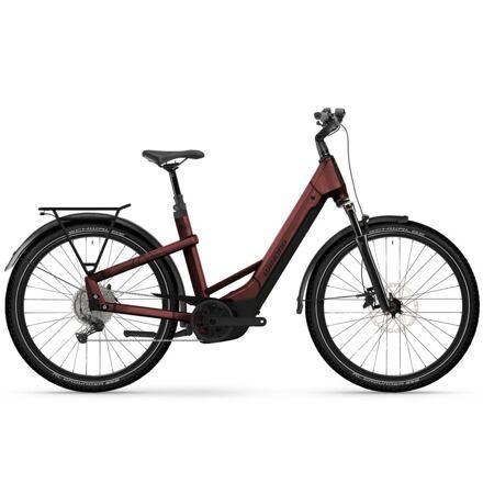 Elektrokolo Winora Yakun X10 Low - Warm red - gloss