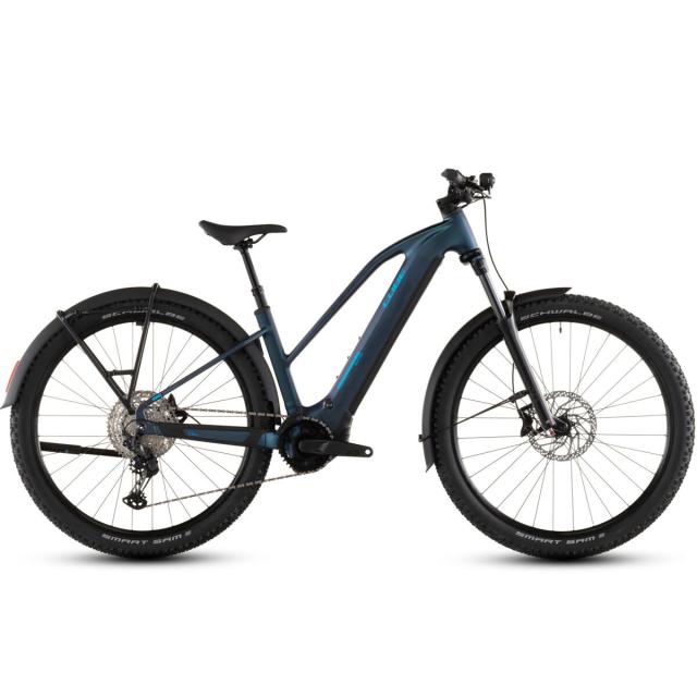 Elektrokolo Cube Reaction Hybrid PRO 800 FE, trapeze, "S" / 27,5" - nebular´n´dazzle