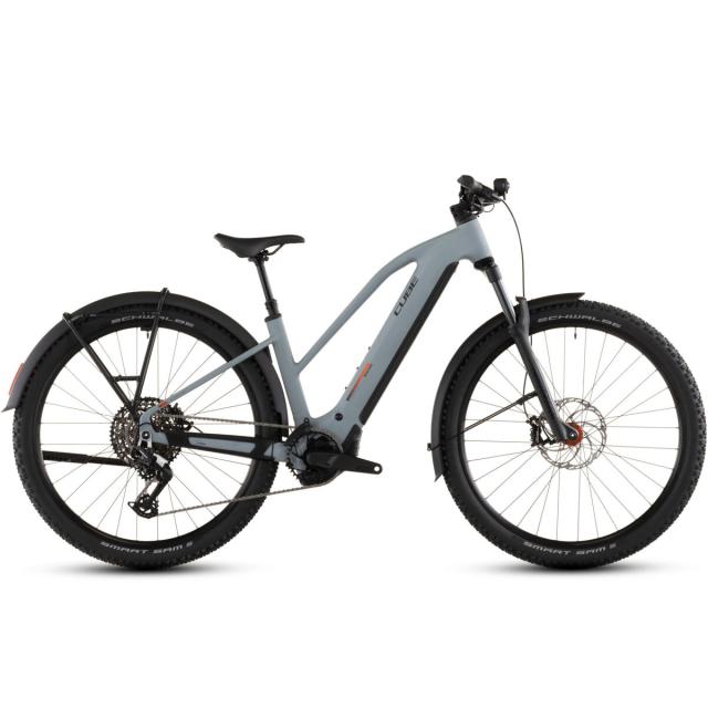 Elektrokolo Cube Reaction Hybrid RACE 800 FE, trapeze - vulcan´n´orange