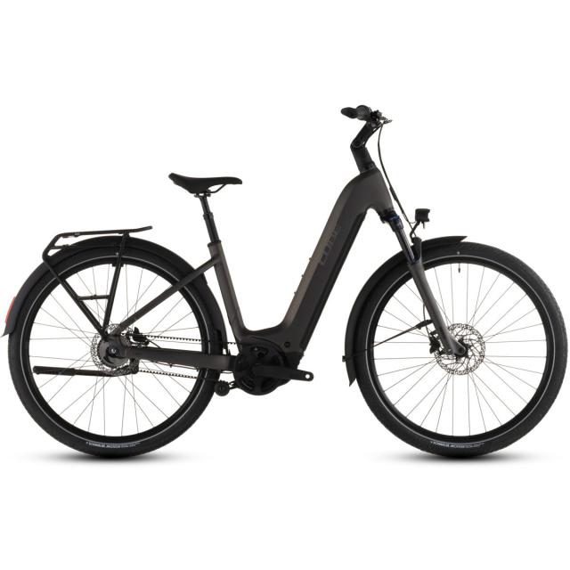 Elektrokolo Cube Touring Hybrid Comfort SLX 800, easy entry - charcoal´n´chrome