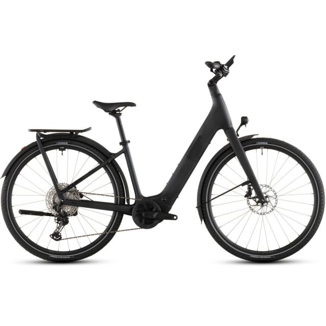 Cube Kathmandu Hybrid C:62 SLX 400X, easy entry - liquidblack´n´bluedust