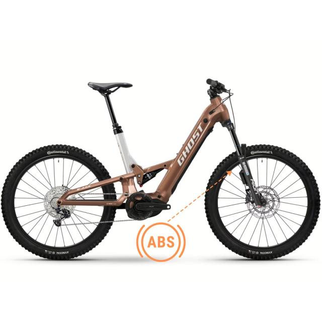 Elektrokolo GHOST E-ASX ABS Low Coffee