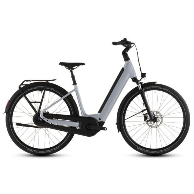 Cube Supreme Hybrid Comfort ONE 600, 28" - foggrey´n´reflex