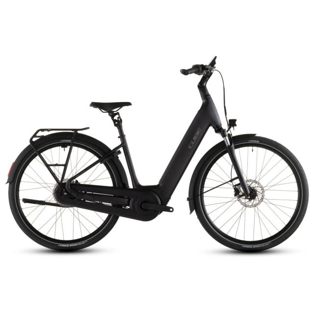 Cube Supreme RT Hybrid Deluxe EX 600, 28" - black´n´chrome