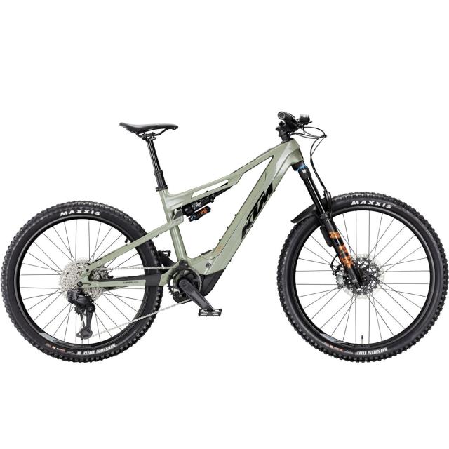 Elektrokolo KTM Macina KAPOHO MASTER ABS L DI2 - Sage Green (Black+Orange)