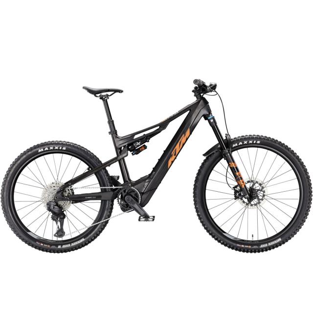 Elektrokolo KTM Macina KAPOHO MASTER L DI2 - Mars Black Matt (Orange)