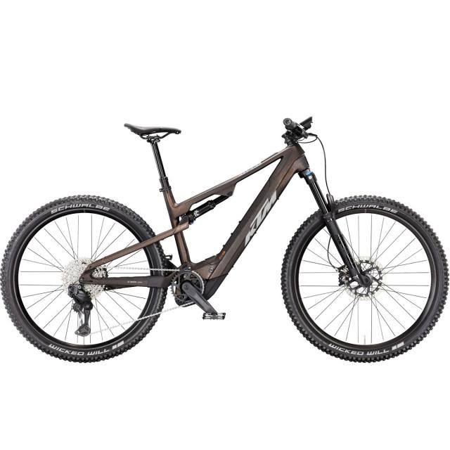 Elektrokolo KTM Macina LYCAN 891 DI2 - Mars Black Matt (Grey+Orange)