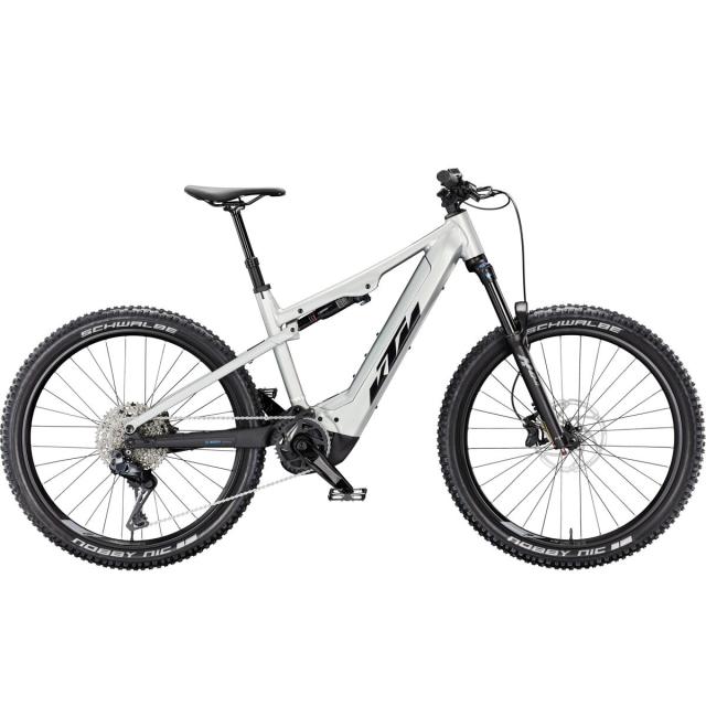 Elektrokolo KTM Macina LYCAN 772 DI2 - Starlight Silver+Matt Black