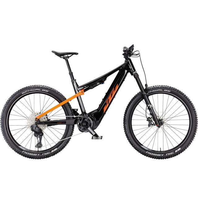 Elektrokolo KTM Macina LYCAN 771 DI2 - Flaming Black (Space Orange)