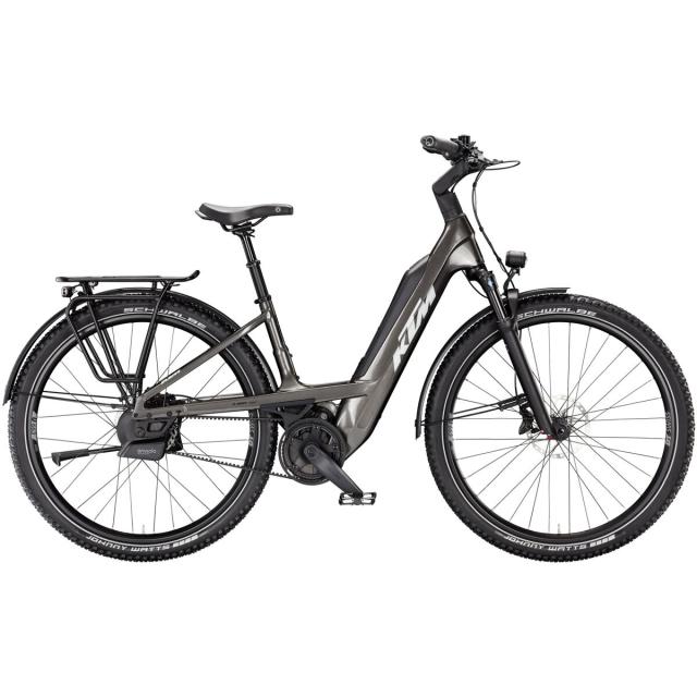 Elektrokolo KTM Macina Every 820 Belt - Machine Grey (Silver Black)
