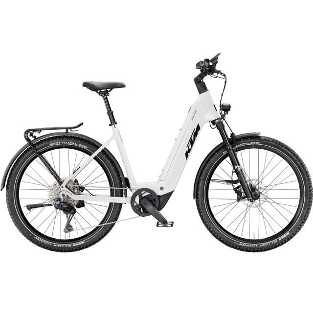 Elektrokolo KTM Macina Aera 871 LFC DI2 - Marble White (Black)