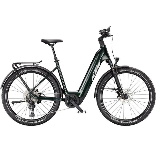 Elektrokolo KTM Macina Aera 872 LFC - Smaragd Black (Grey)