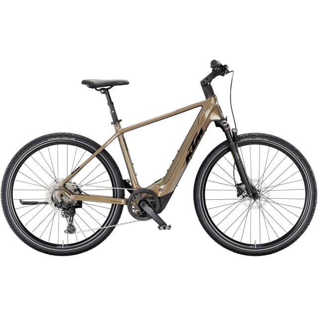 Elektrokolo KTM Macina Cross CX 820 - Olive Pearl (Black+Mint)