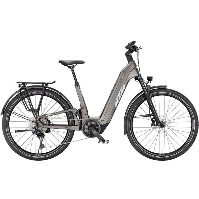 Elektrokolo KTM Macina Style FS Prime DI2 - Machine Grey Matt (Silver+Black)